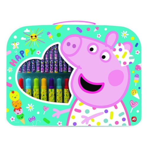 AS Zestaw artystyczny w walizce Peppa 2288